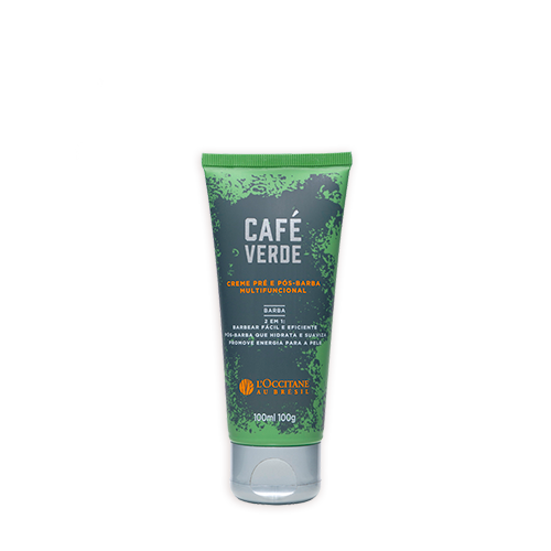 Creme Pré e Pós-Barba Multifuncional Café Verde 100ml, ,  large